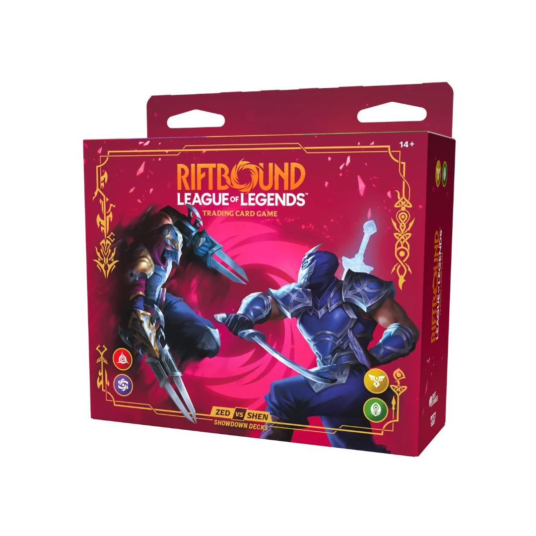 Riftbound League of Legends Vendetta Zed VS. Shen Showdown Deck