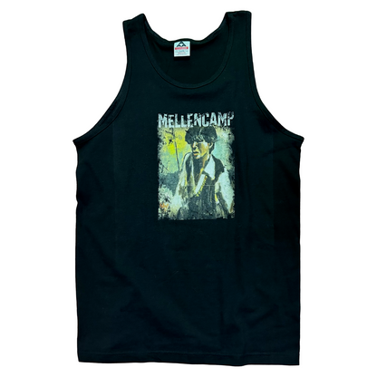Official John Mellencamp 2002 Summer Work Tour Tank MD | Local Legends Cards & Collectibles