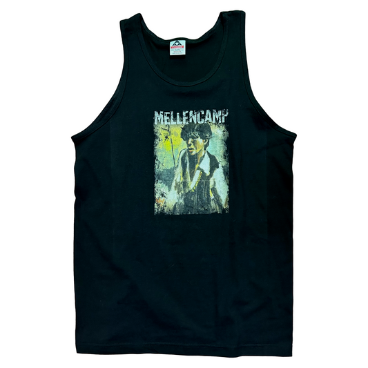 Official John Mellencamp 2002 Summer Work Tour Tank MD | Local Legends Cards & Collectibles