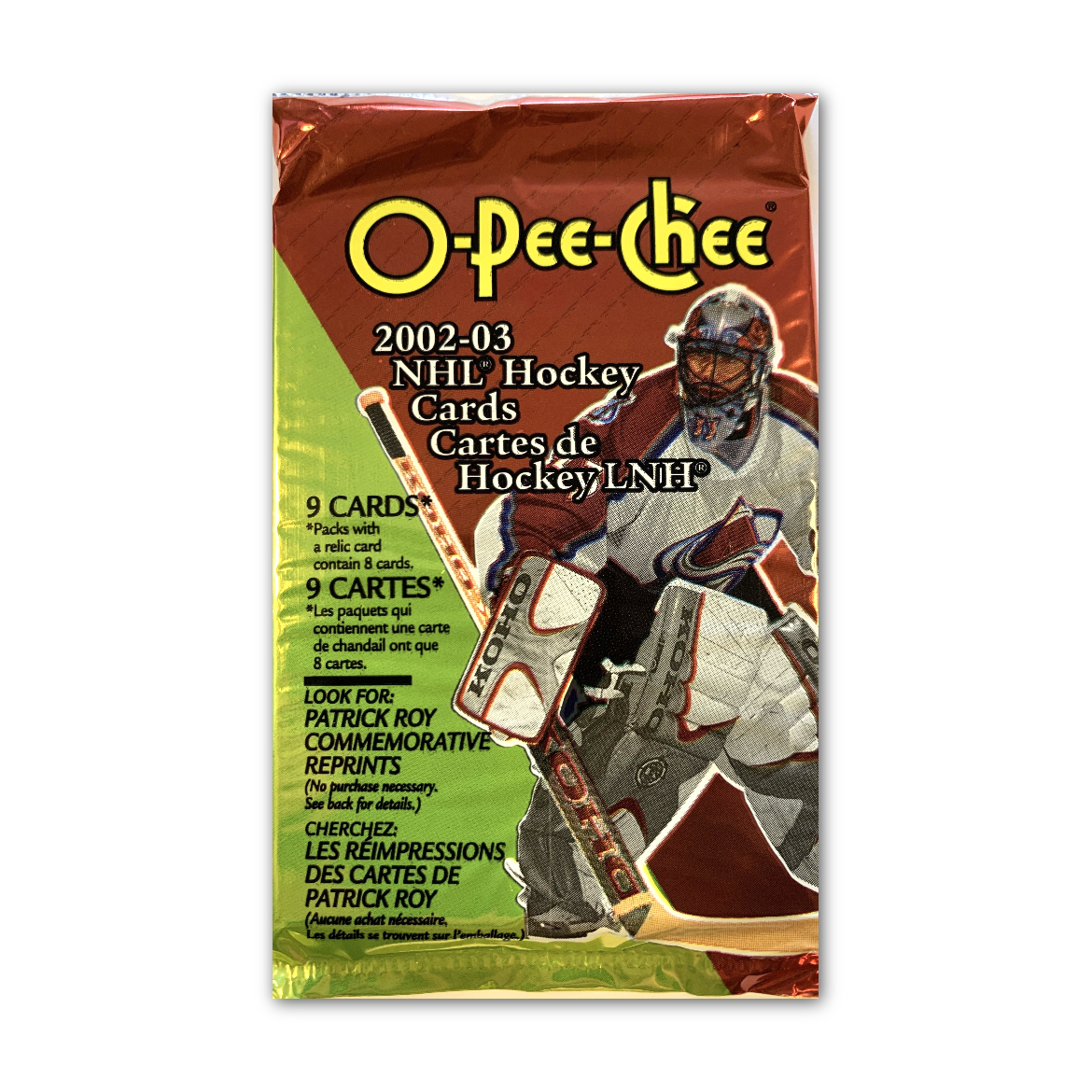 2002-03 O-Pee-Chee NHL Hockey Card Pack