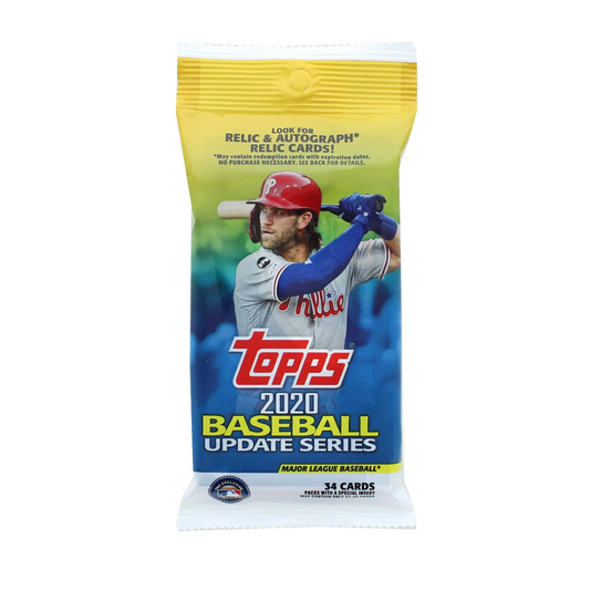 2020 Topps Update Series MLB Baseball Hanger Fat Pack