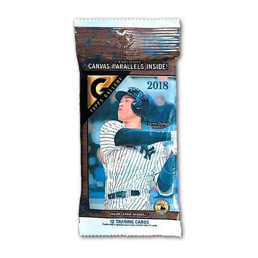 2018 Topps Gallery Series MLB Baseball Retail Hanger Pack