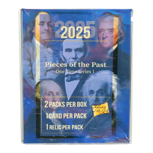 2025 Pieces of the Past One Time Series 1 Hobby Box