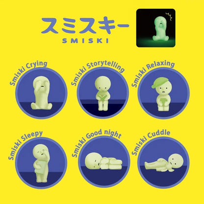 Smiski Hippers Bedroom Series Glow in the Dark Mystery Blind Figure Box