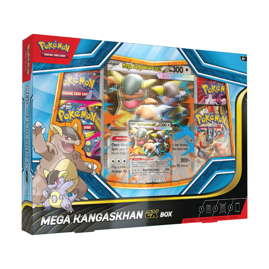 (Back) Mega Kangaskhan EX Collection Box | Local Legends Cards & Collectibles