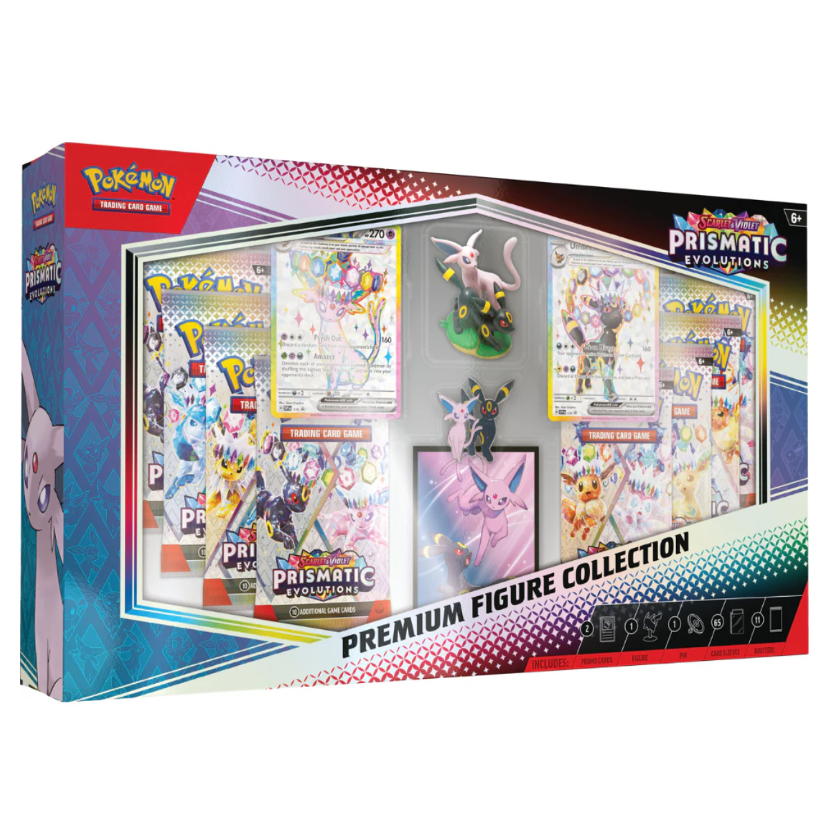 (THOR) Pokémon Prismatic Evolutions Premium Figure Collection | Local Legends Cards & Collectibles
