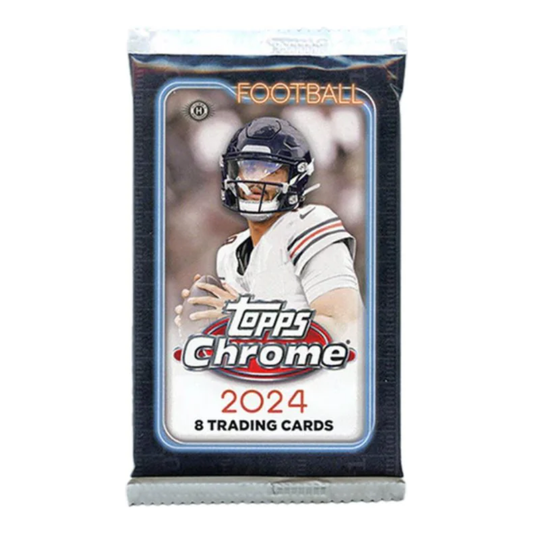 2024 Topps Chrome Football Hobby Pack