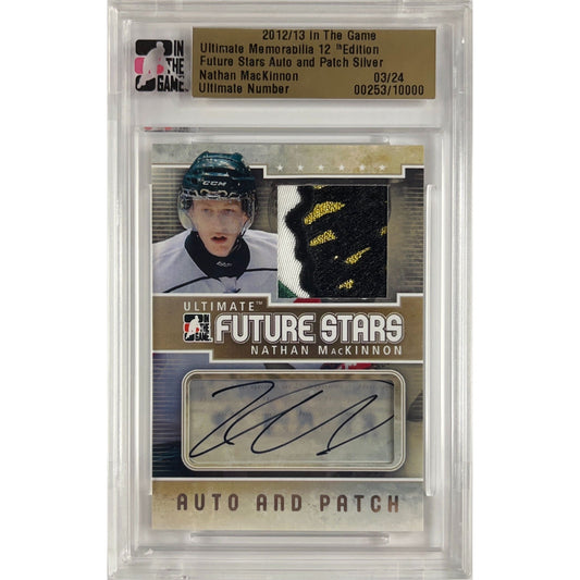 2012-13 In The Game Nathan Mackinnon Future Stars Auto & Patch  03/24