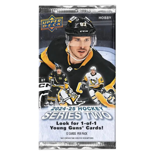 2024-25 Upper Deck Series 2 NHL Hockey Hobby Pack