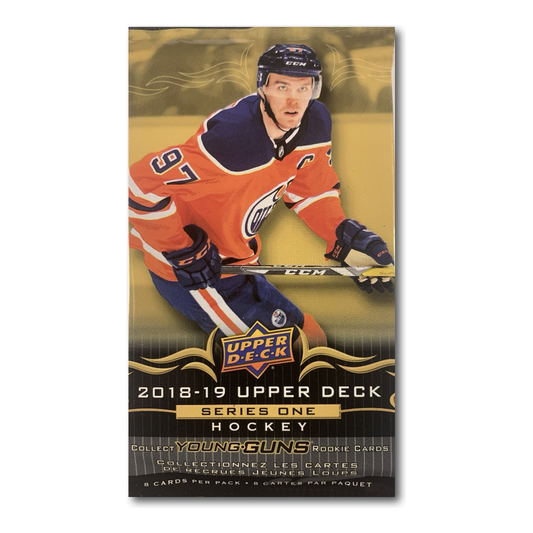 2018-19 Upper Deck Series 1 Hockey Retail Pack