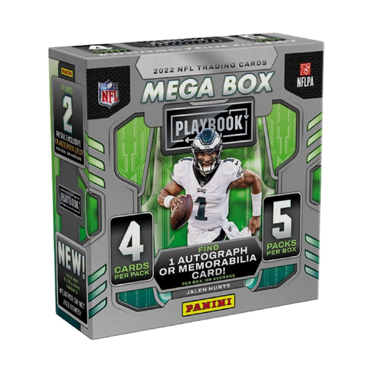 2022 Panini Playbook NFL Football Mega Box