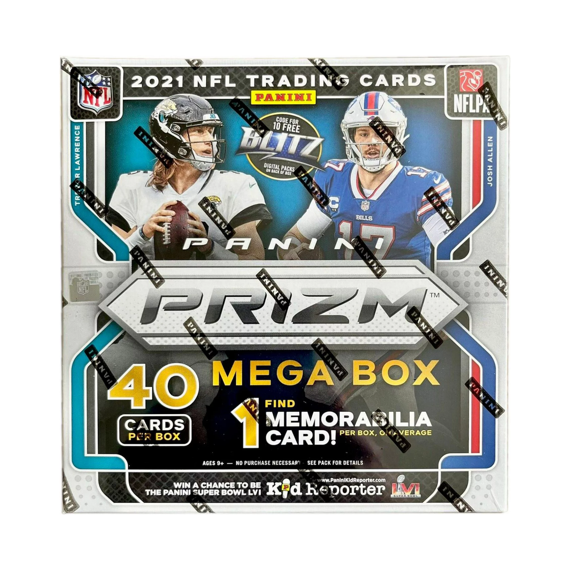 2021 Panini Prizm NFL Football Mega Box