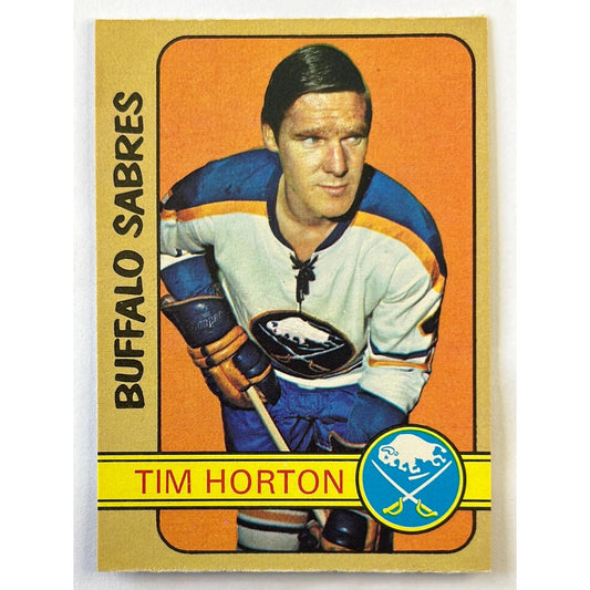 1972-73 O-Pee-Chee Tim Horton #197 | Local Legends Cards & Collectibles