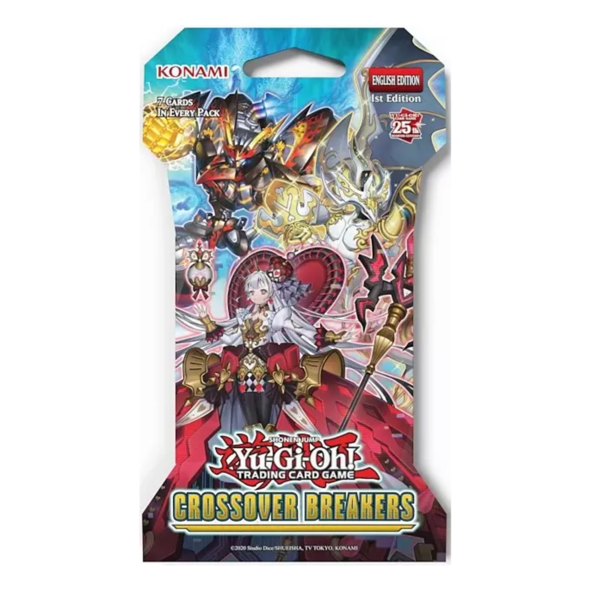 Yu-Gi-Oh! Konami Crossover Breakers 1st Edition Sleeved Blister Pack