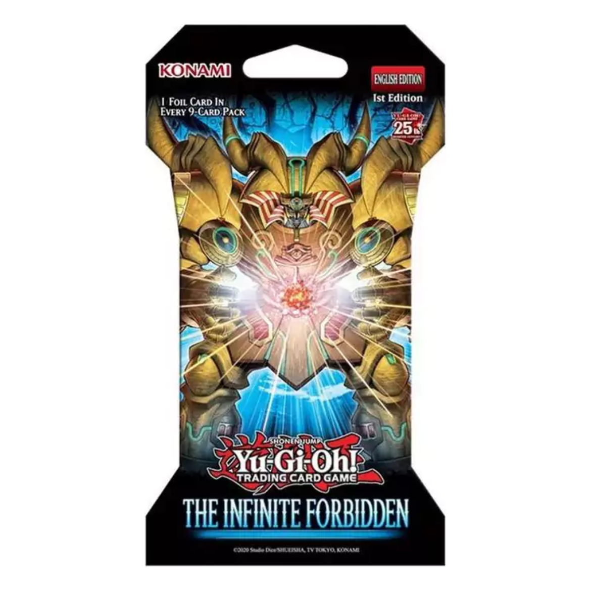 Yu-Gi-Oh! Konami The Infinite Forbidden 1st Edition Sleeved Blister Pack