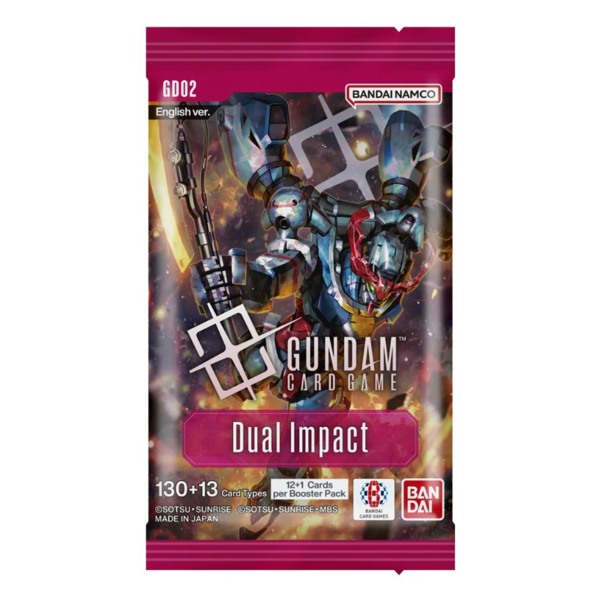 Bandai Gundam Dual Impact Booster Pack GD02 | Local Legends Cards & Collectibles