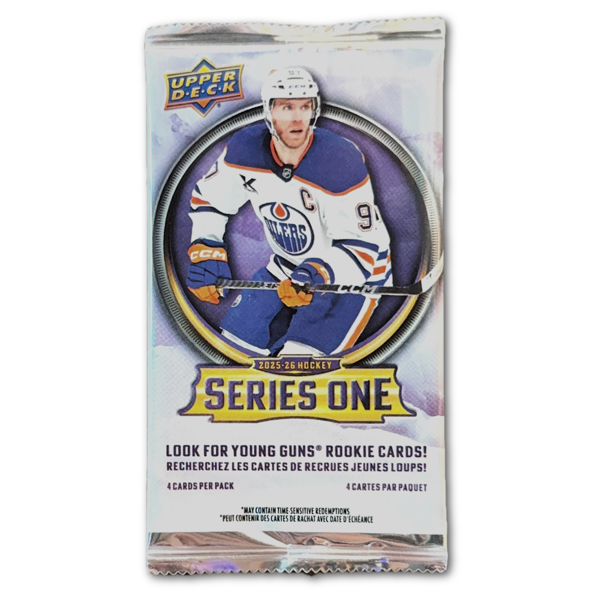 2025-26 Upper Deck Series 1 NHL Hockey Retail 4/Card Pack | Local Legends Cards & Collectibles
