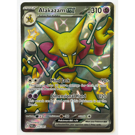 Alakazam EX Holo Shiny Rare 215/091 | Local Legends Cards & Collectibles