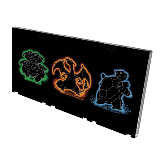 UltraPro Pokémon Neon Kanto Magnetic One-Touch Edge 3 Card Display