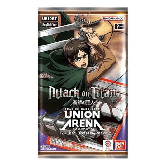 Union Arena Attack on Titan Booster Pack UE10BT