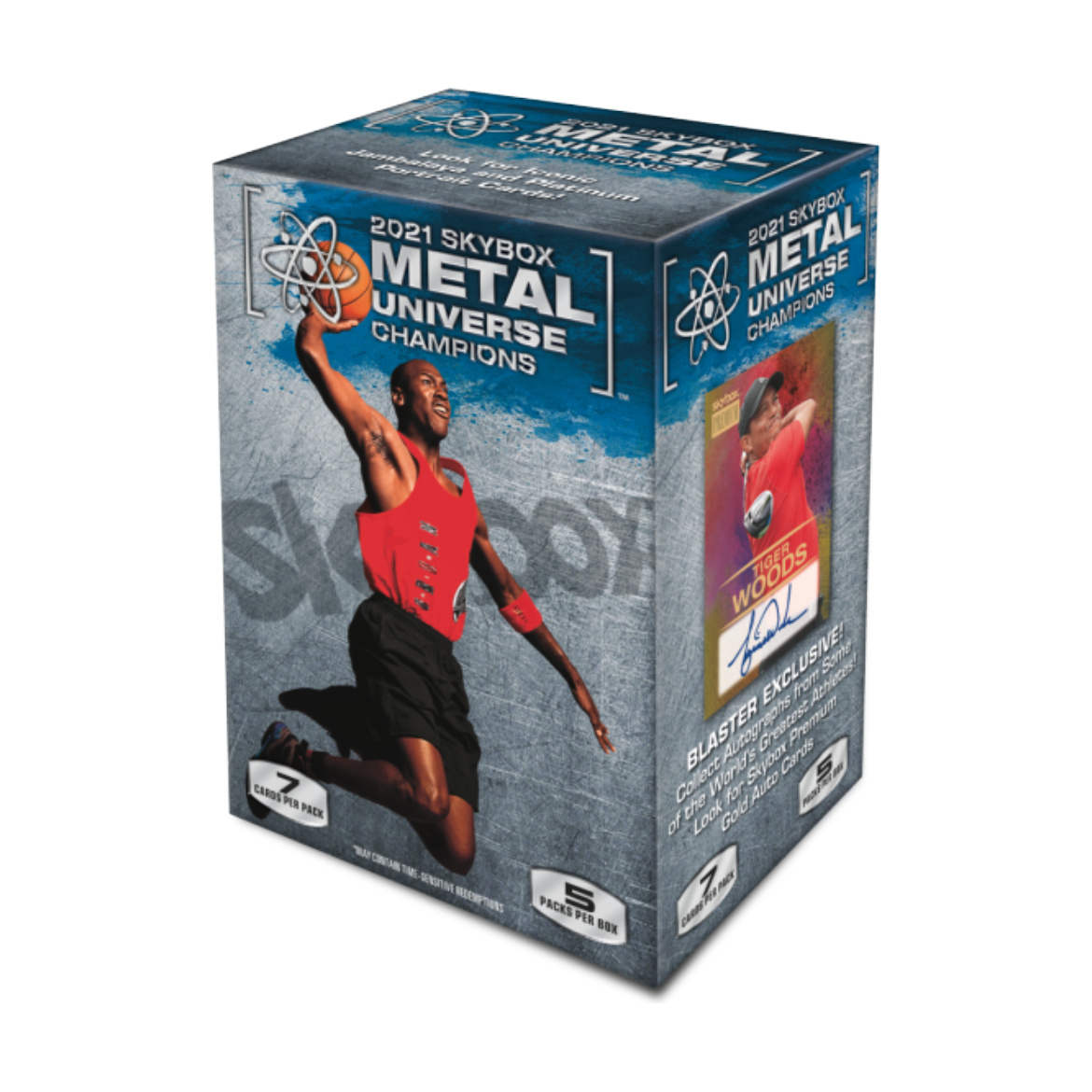 2022 Upper Deck Skybox Metal Champions Basketball Multi Sport Blaster Box