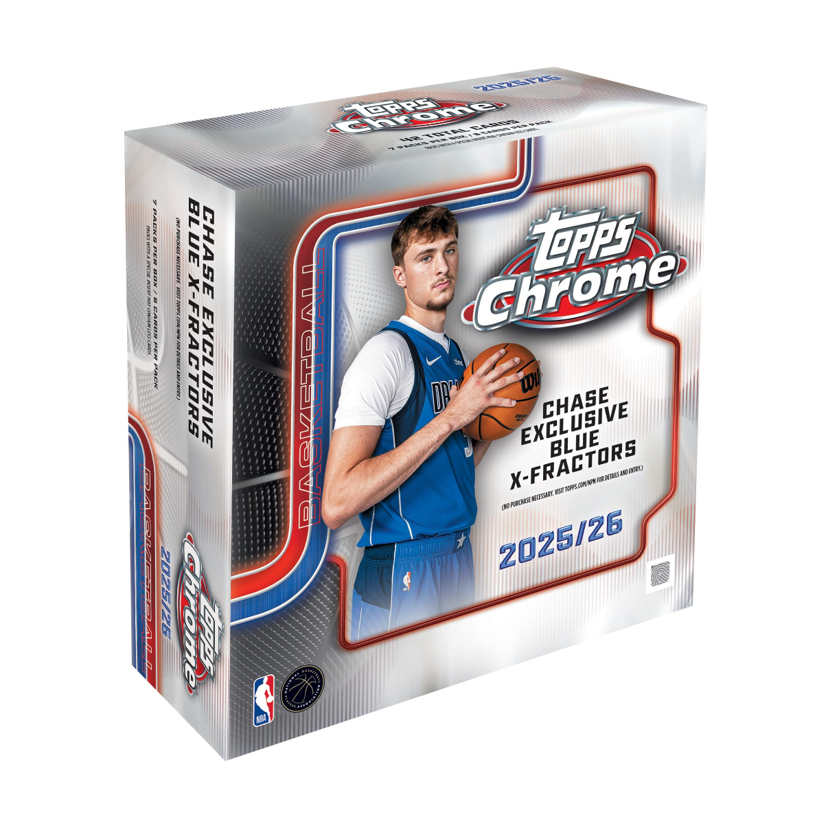 2025-26 Topps Chrome NBA Basketball Mega Box