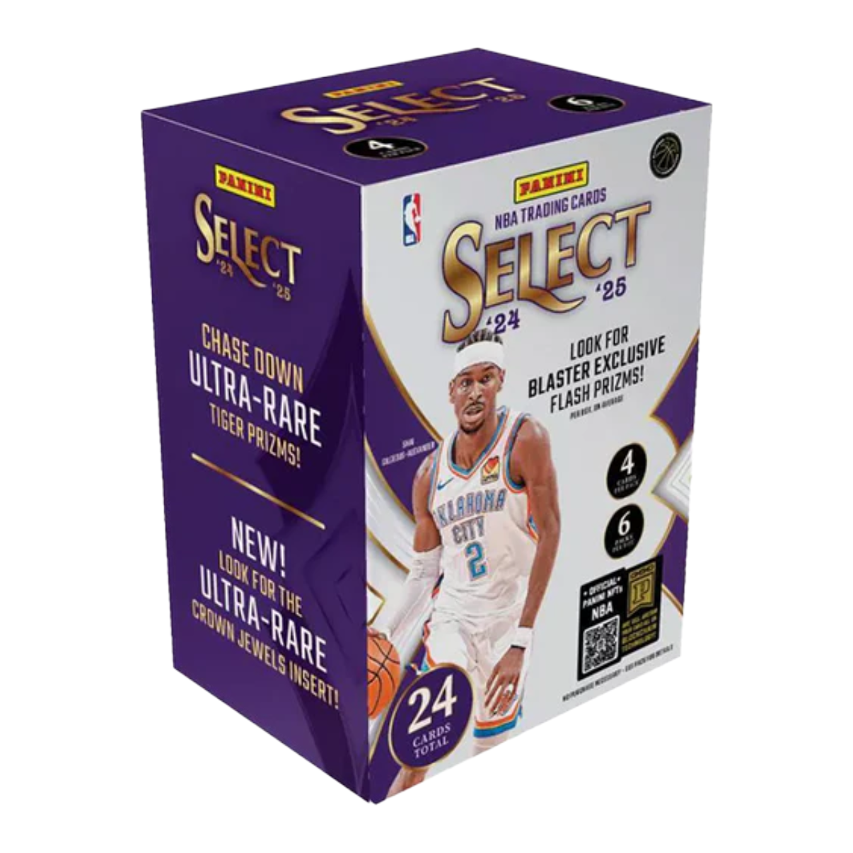 2024-25 Panini Select NBA Basketball Blaster Box