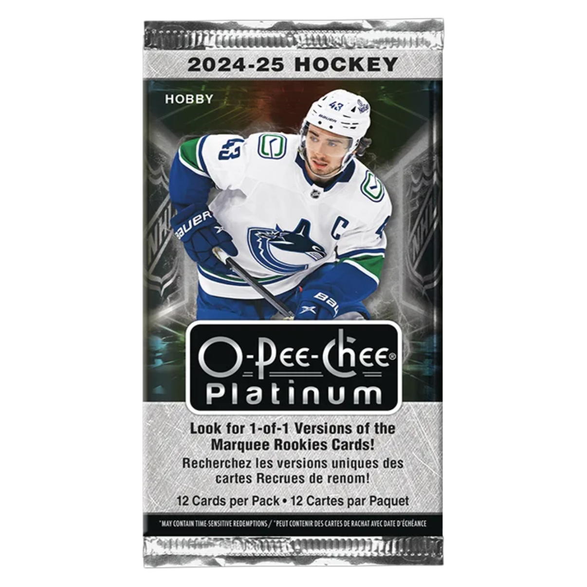 2024-25 Upper Deck O-Pee-Chee Platinum NHL Hockey Hobby Pack