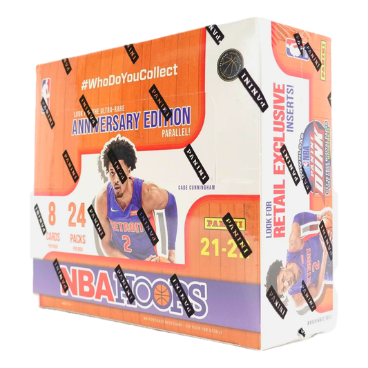 2021-22 Panini NBA Hoops Basketball Retail Box