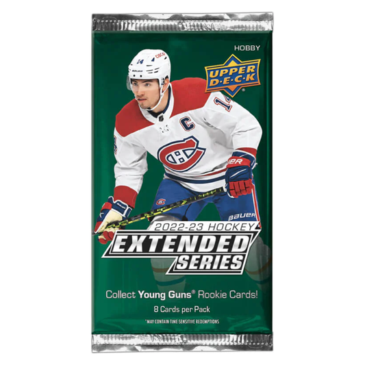 2022-23 Upper Deck Extended NHL Hockey Hobby Pack