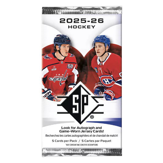 2025-26 Upper Deck SP Hockey Retail Pack