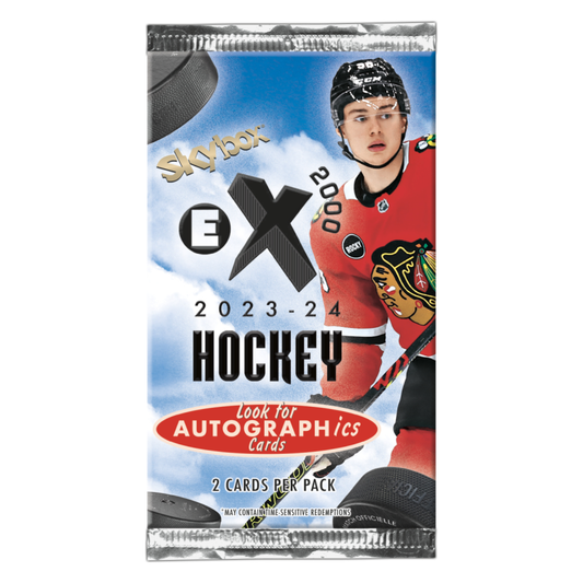 2023-24 Upper Deck Skybox EX-2000 NHL Hockey Hobby Pack