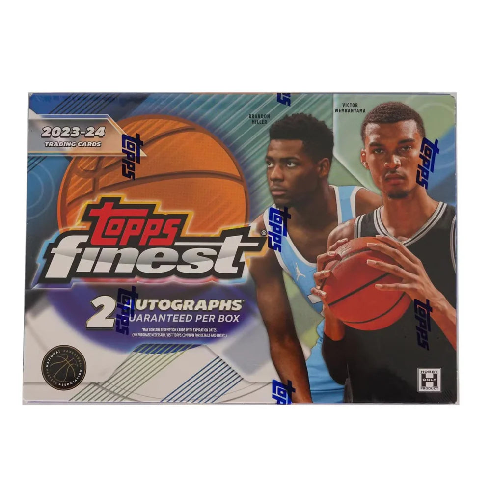 2023-24 Topps Finest NBA Basketball Hobby Box | Local Legends Cards & Collectibles