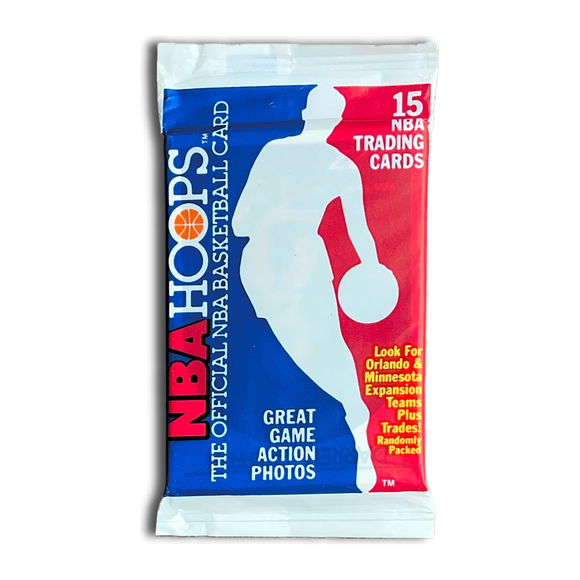 1989-90 NBA Hoops Series 1 Basketball Hobby Pack