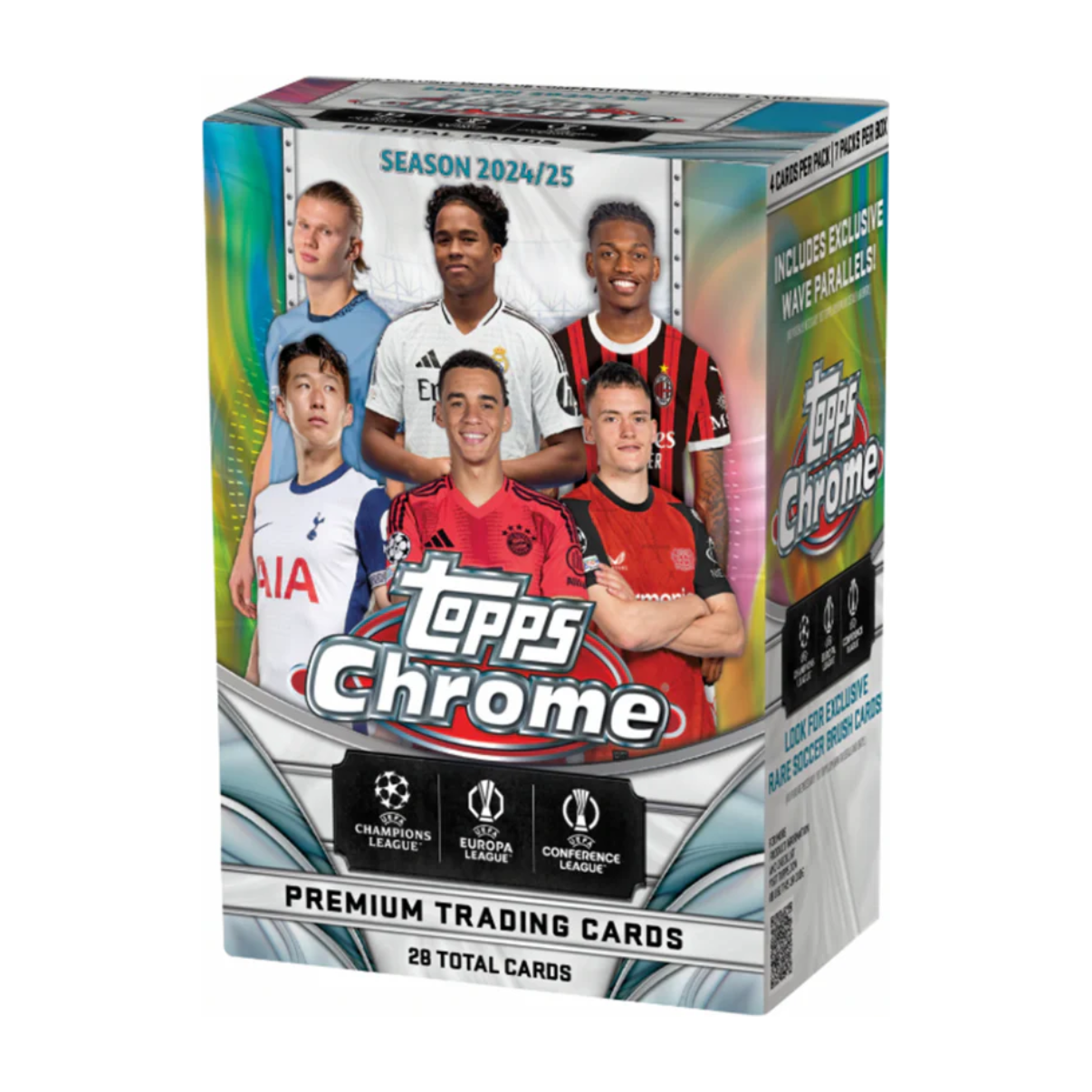 2024-25 Topps Chrome UEFA Champions League Soccer Blaster Box