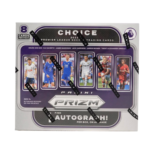 2022-23 Panini Prizm Choice EPL Premier League Soccer Hobby Box