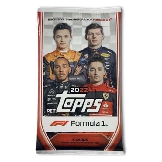 2022 Topps Formula 1 Racing Retail Pack