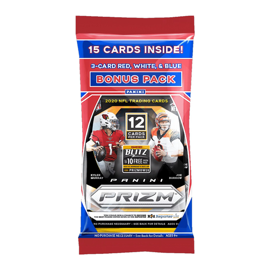 2020 Panini Prizm NFL Football Hanger Cello Multipack