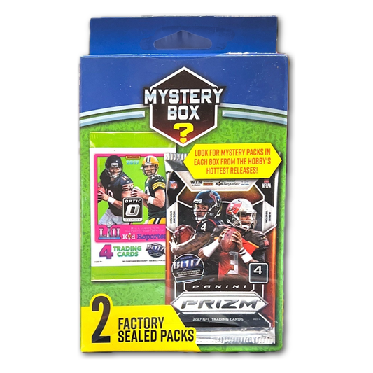 MJ Holdings Mystery NFL Football Booster Pack Hanger Box