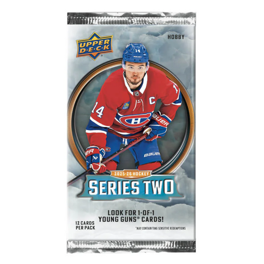 2025-26 Upper Deck Series 2 NHL Hockey Hobby Pack | Local Legends Cards & Collectibles