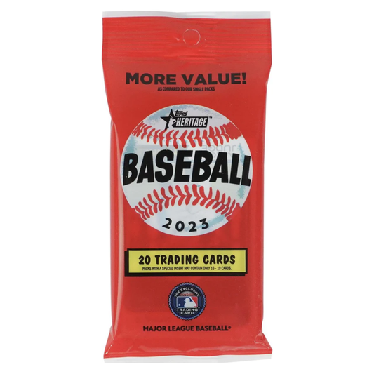 2023 Topps Heritage MLB Baseball Fat Value Pack