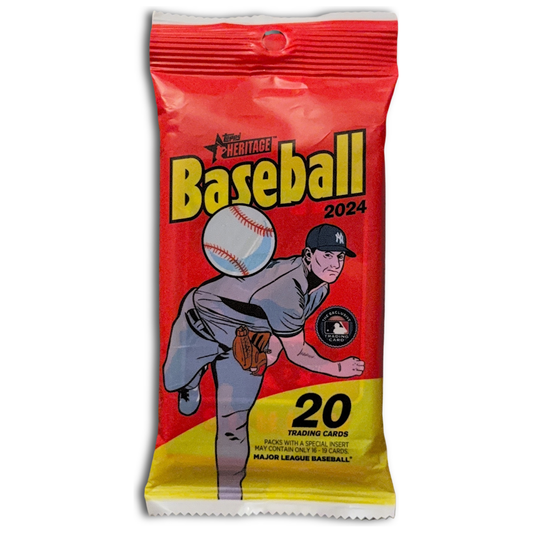 2024 Topps Heritage MLB Baseball Value Fat Pack