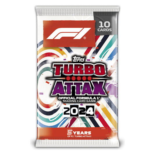 2024 Topps Turbo Attax Formula 1 Racing Retail Pack