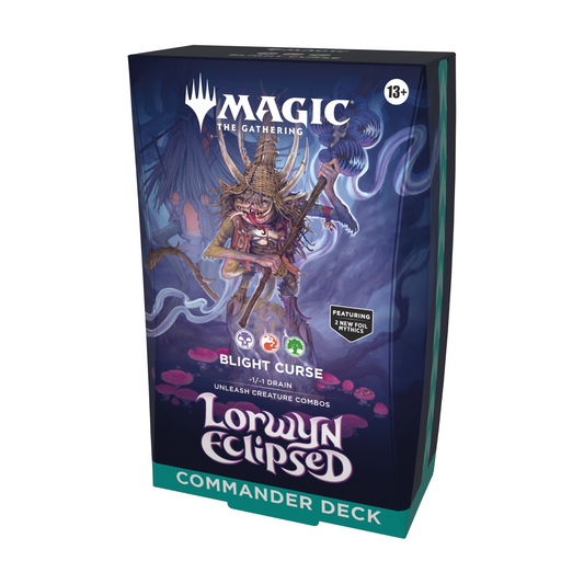 Magic: The Gathering Lorwyn Eclipsed Blight Curse Commander Deck | Local Legends Cards & Collectibles
