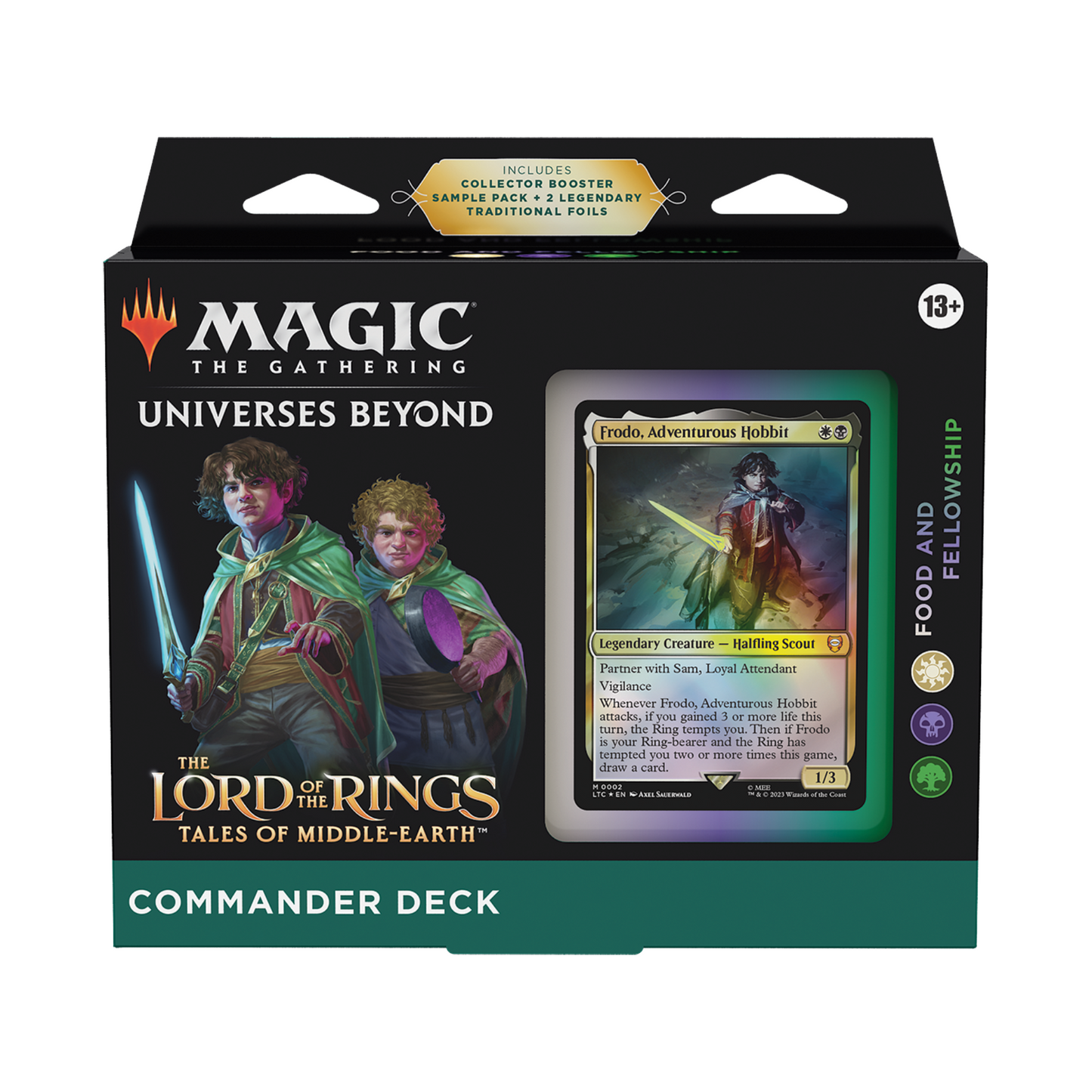 Magic: The Gathering The Lord of the Rings Food and Fellowship Commander Deck | Local Legends Cards & Collectibles