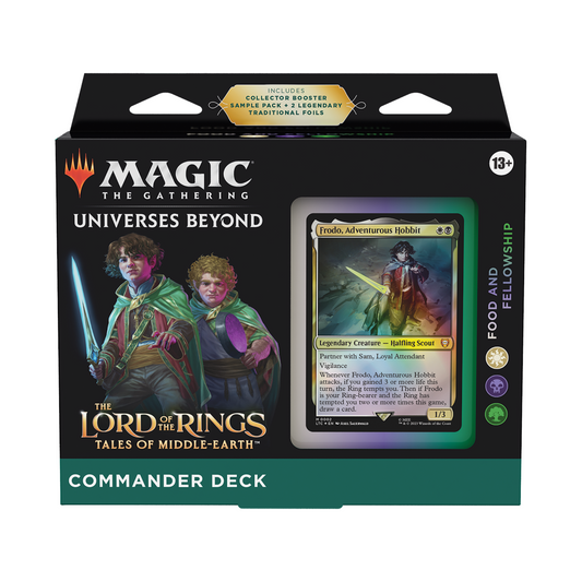 Magic: The Gathering The Lord of the Rings Food and Fellowship Commander Deck | Local Legends Cards & Collectibles