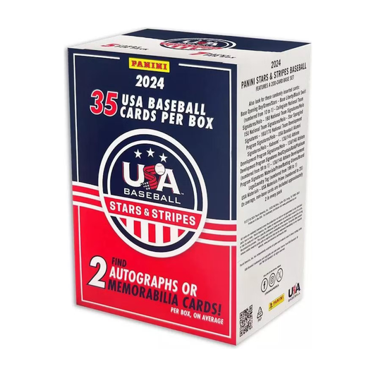2024 Panini Stars & Stripes USA Baseball Blaster Box