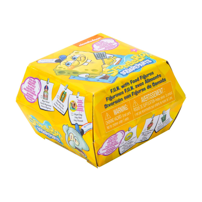 SpongeBob SquarePants Crabby Patty F.U.N with Food Mystery Blind Burger Box Figure