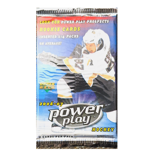 2006-07 Upper Deck Power Play NHL Hockey Retail Pack | Local Legends Cards & Collectibles
