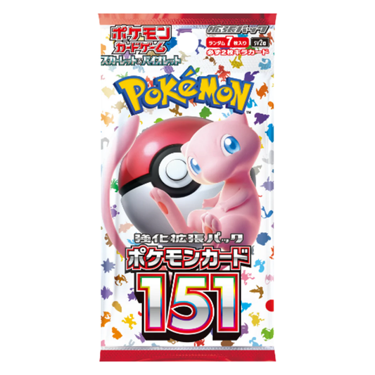 Japanese Pokémon 151 Booster Pack